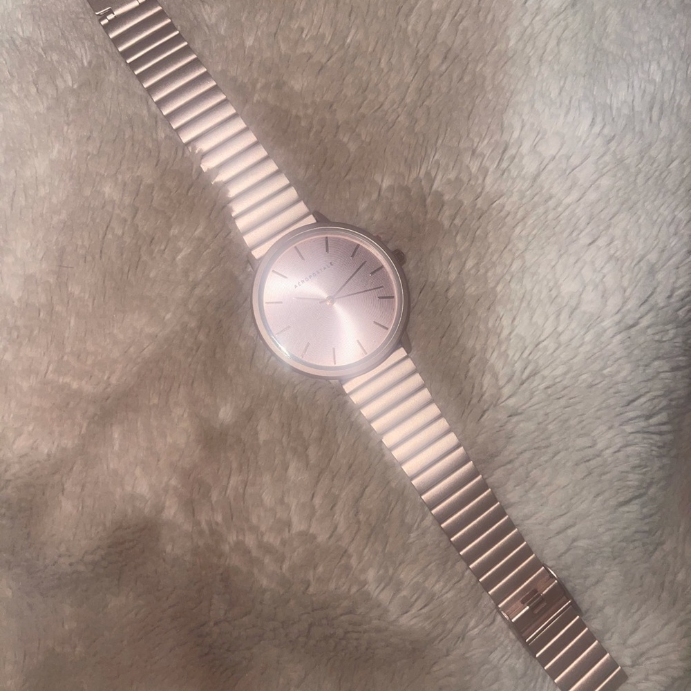 Aeropostale Watch Blush Pink